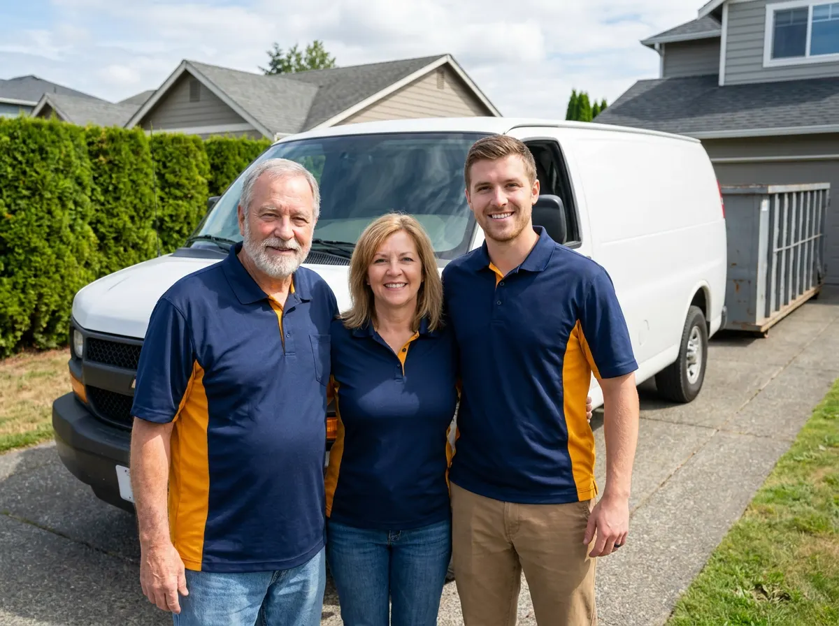The Big Bin Dumpster Rental team, dumpster rental in Seattle, WA
